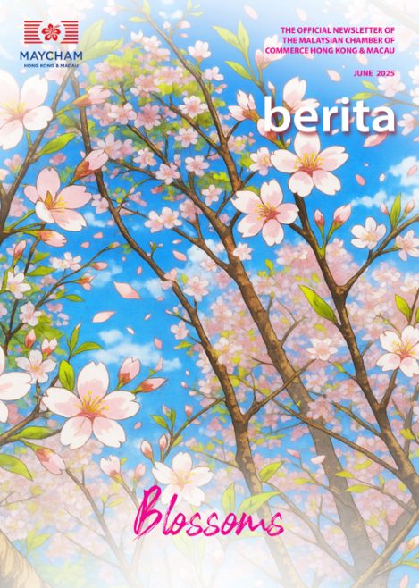 Cover of Berita, June 2025: Blossoms